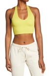 Free People Fp Movement Free Throw Crop Tank In Sparkling Citrus