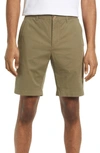 Vince Griffith Lightweight Chino Shorts In Feathergrass