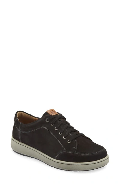 Josef Seibel David Sneaker In Black Nubuck