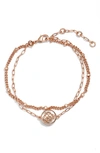 Kendra Scott Dira Chain Bracelet In Golden Abalone
