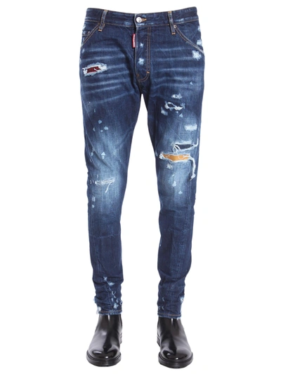 Dsquared2 Classic Kenny Twist Fit Jeans In Blu | ModeSens