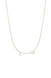 Bony Levy Classic Initial Personalized Diamond Charm Necklace In 18k Yellow Gold - 2 Charms