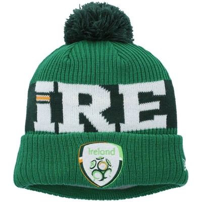 New Era Green Ireland National Team Essential Bob Cuffed Knit Hat