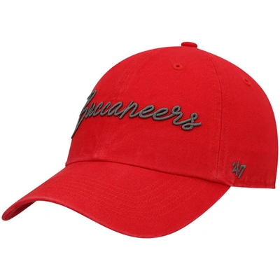 47 ' Red Tampa Bay Buccaneers Vocal Clean Up Adjustable Hat