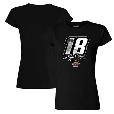 Joe Gibbs Racing Team Collection Black Kyle Busch Driver T-shirt