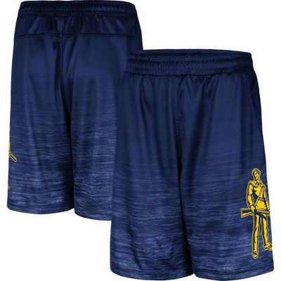 Colosseum Navy West Virginia Mountaineers Broski Shorts