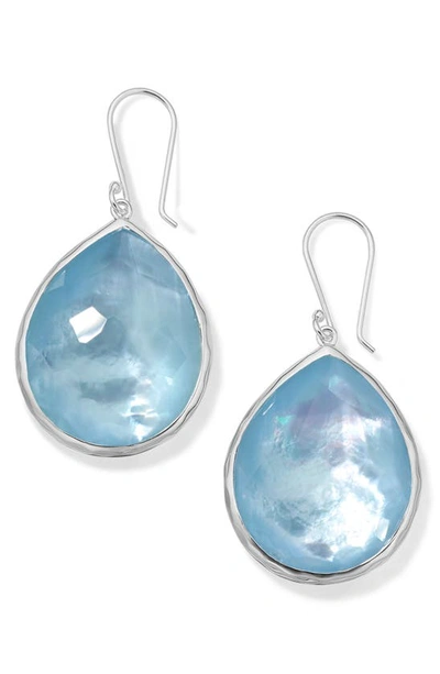 Ippolita Wonderland Large Teardrop Earrings In Silver