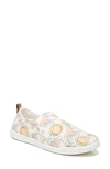 Vionic Beach Collection Malibu Slip-on Sneaker In White/ Pink