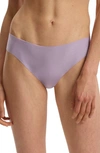 Commando Butter Mid-rise Thong In Lilac