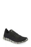 Apl Athletic Propulsion Labs Techloom Wave Hybrid Running Shoe In Black / Asteroid / Leopard