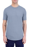 Goodlife Tri-blend Scallop Crew T-shirt In Riverside Blue