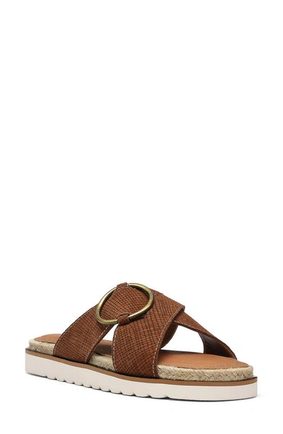 Nydj Ross Slide Sandal In Saddle