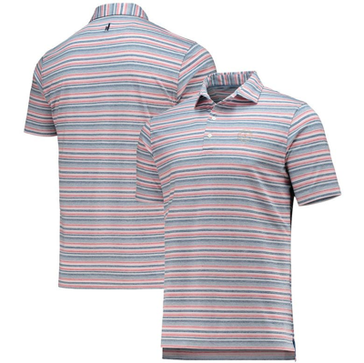 Johnnie-o Navy The Players Gully Prep-formance Polo In Gray