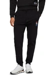 Hugo Boss Slamdunk2 3 Embossed Sweatpants In Black Nba