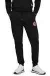 Hugo Boss Slamdunk2 3 Embossed Sweatpants In Black Toronto Raptors