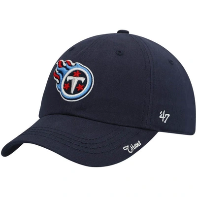 47 ' Navy Tennessee Titans Miata Clean Up Primary Adjustable Hat