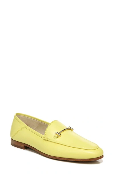 Sam Edelman Lior Loafer In Butter Yellow