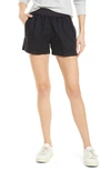 Faherty Arlie Day Shorts In Washed Black