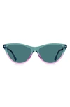 Isabel Marant 58mm Gradient Cat Eye Sunglasses In Teal Blue