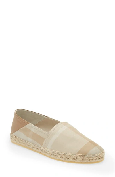 Burberry Soft Fawn Espadrille Box with Tags Burberry House Check Espadrille Bucket Bag Beige 1771637  main image 2