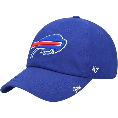 47 Brand '47 Royal Buffalo Bills Miata Clean Up Primary Adjustable Hat