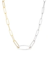 Kendra Scott Adeline Chain Necklace In Silver