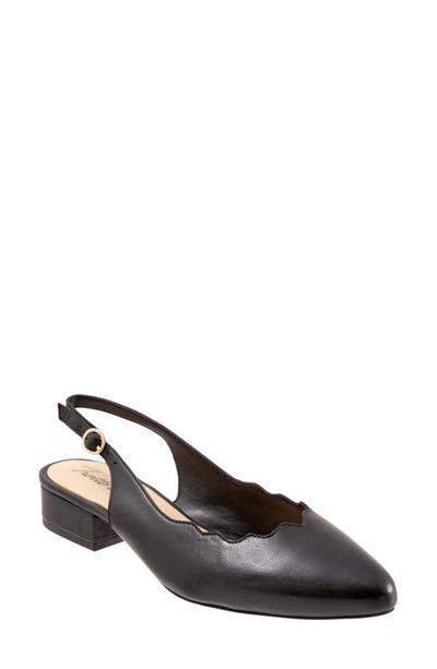 Trotters Joselyn Slingback In Black