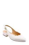 Trotters Joselyn Slingback In White