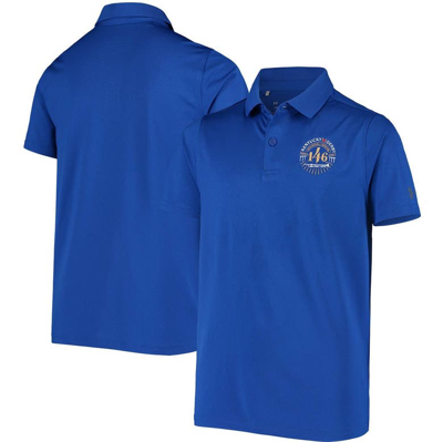 Under Armour Kids' Youth  Blue Kentucky Derby 146 Performance Polo Shirt