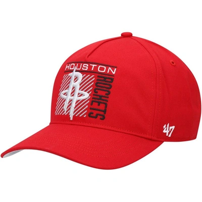 47 ' Red Houston Rockets Reflex Hitch Snapback Hat
