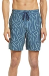 Fair Harbor The Ozone Swim Trunks In Blue