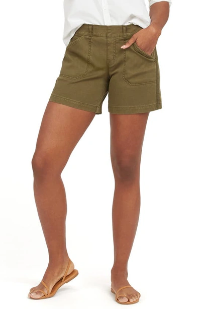 SPANX 6-INCH STRETCH TWILL SHORTS 