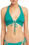 Robin Piccone Aubrey Halter Top In Iceberg