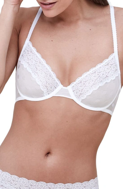 Skarlett Blue Dare Unlined Underwire Bra In White