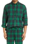 L.l.bean Traditional Fit Scotch Plaid Button-down Flannel Shirt In Cranston