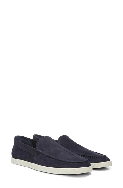 Vince Men's Sonoma Suede Slip-on Shoes In Coastal