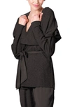 Lightcodes Serenity Cardigan In Onyx