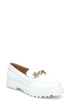 Sam Edelman Deana Platform Loafer In Bright White