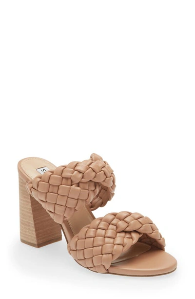 Steve Madden Twisted Sandal In Tan