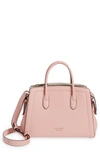 Kate Spade Knott Medium Leather Satchel In Coral Gable
