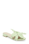 Cecelia New York Lila Slide Sandal In Mint