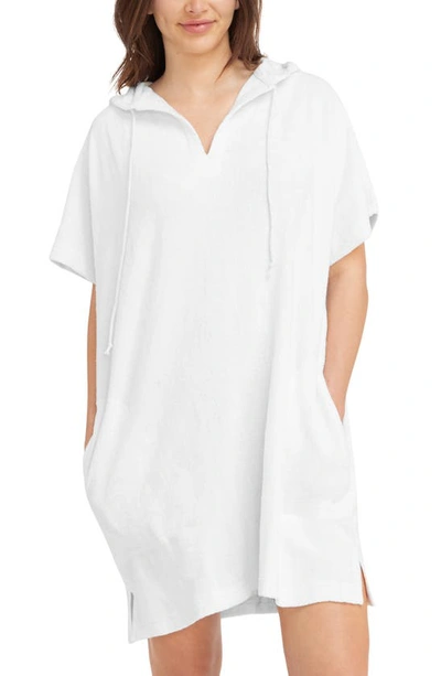 Sea Level Surf Poncho In White