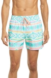 Chubbies 5.5-inch Swim Trunks In The En Fuegos