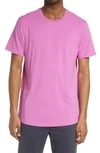 Open Edit Crewneck T-shirt In Pink Rosebud