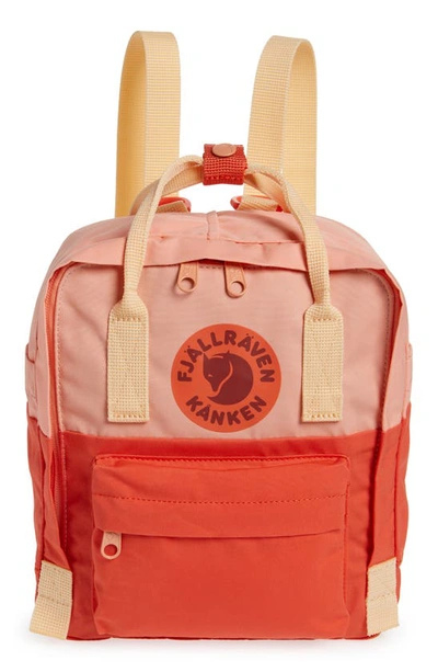 Fjall Raven Kånken Art Mini Backpack In Pink