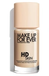 Make Up For Ever Hd Skin Undetectable Longwear Foundation In 1n10
