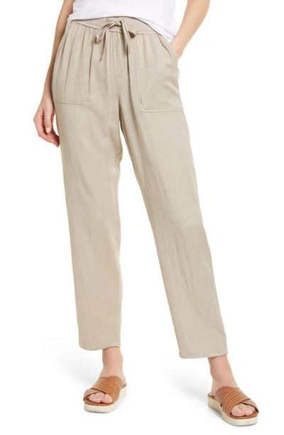 Splendid Addie Cropped Pants In Fawn