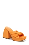 Circus By Sam Edelman Marianna Platform Sandal In Orange Cream