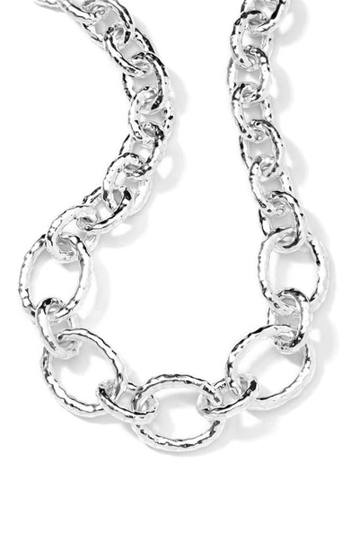 Ippolita Classico Bastille Chain Link Necklace In Silver