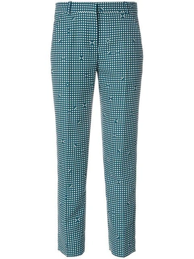 Carven Checked Tailored Trousers